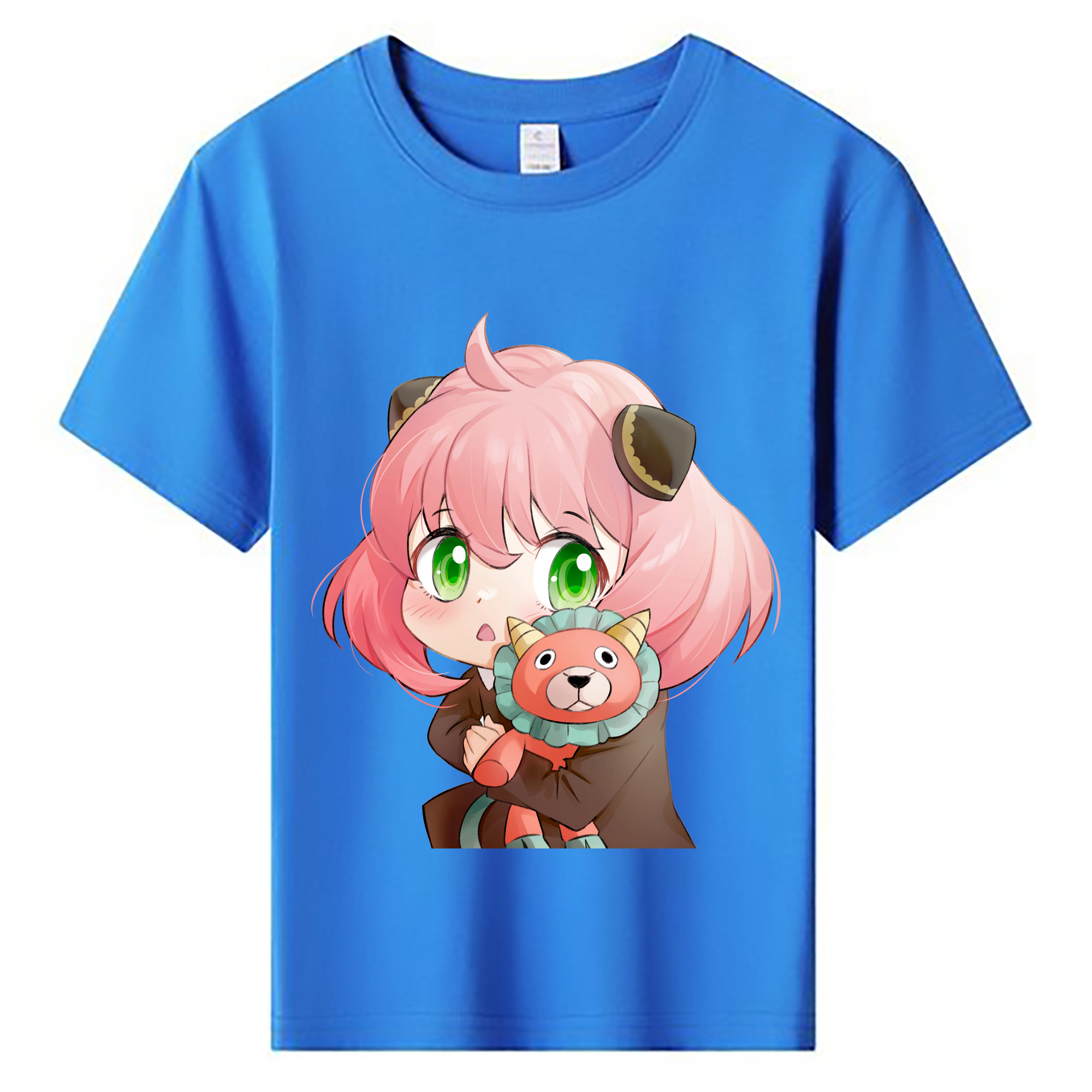 （画像用） SPY×FAMILY间谍家家酒 綿100％キッズTシャツ（フロントプリント）